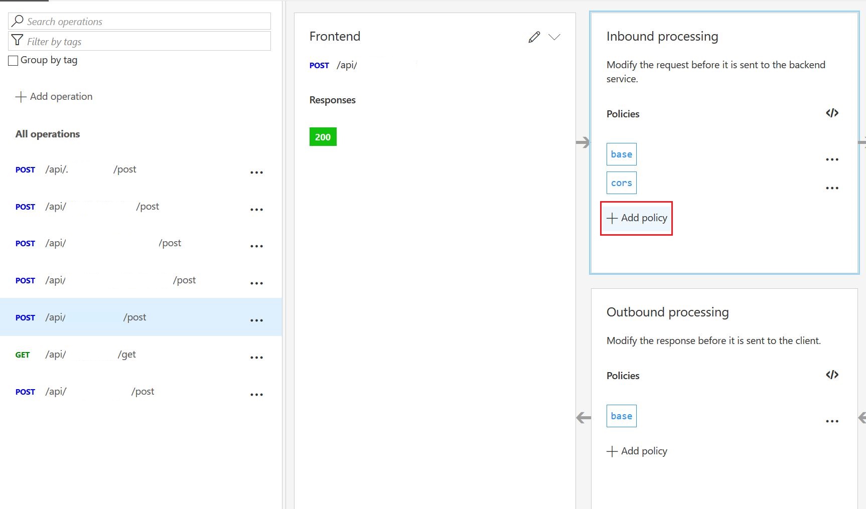 Api Allow Al allow CORS on azure api management | It's not a bug, it's a feature